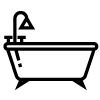 Bathroom Tub/Shower Icon