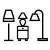 Bedroom Lighting Icon