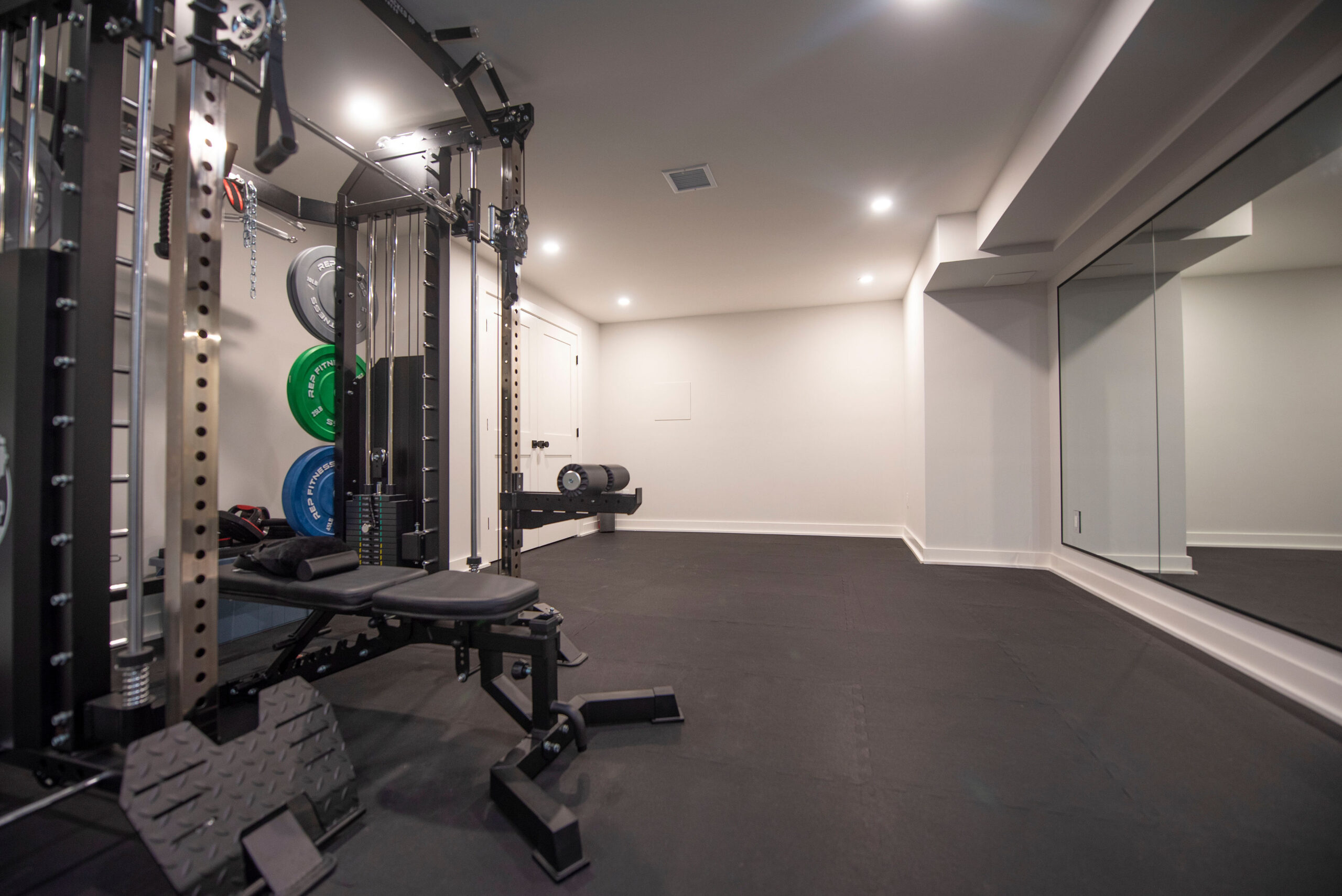 Basement Gym Remodel